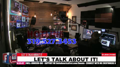 Open Phone Line with ‘Let’s Talk About it”