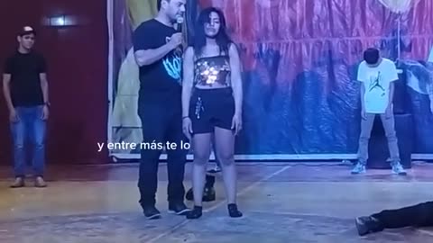 Girl LOVES the hypnotist