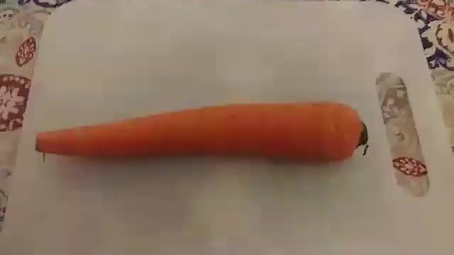 How to cut a carrot by. Jack the Irish wolfhound