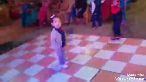 Cute baby dance