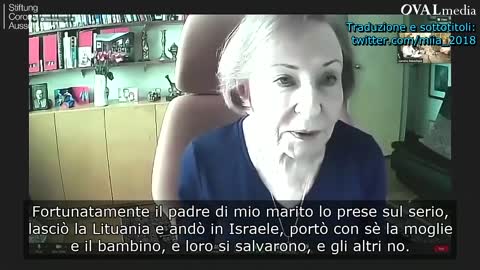 Vera Sharav(ebrea sopravvissuta ai campi di sterminio):Con questo virus stanno andando oltre Hitler.