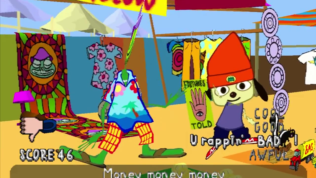 $ PaRappa the Rapper [Pt. 5] REMBER VIEWERS "HAS LONG DON'T GET TOO WILD ON A RYTHEM YOU WON!"