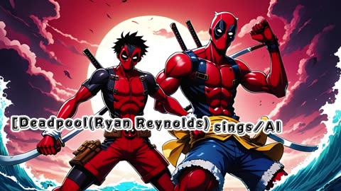 [Deadpool(Ryan Reynolds)sings/AI Cover] One Piece Opening 12 Yaguchi Mari - Kaze wo Sagashite