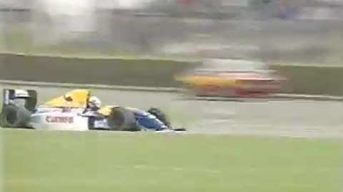 F1 1993 British GP Full Race