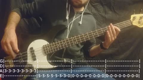 HIM - The Sacrament Bass Cover (Tabs)