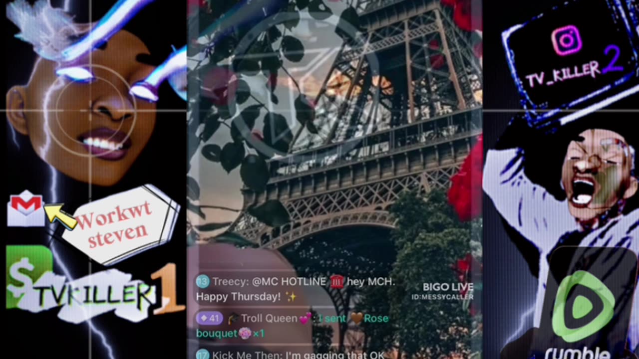 MESSY CALLER LIVE GO GRAZY OVER PASTOR P ITS GETTING REAL YALL