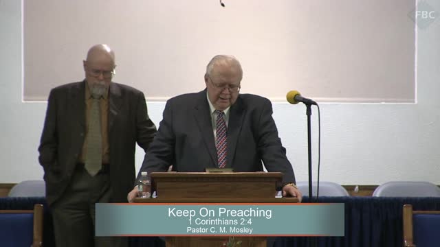 Pastor C. M. Mosley, Series: Till The Trumpet Sounds, Keep On Preaching, Acts 15:35