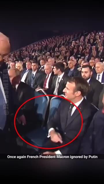 World Leaders being ignored by President Putin #ytshorts #ytshort #putin #mac ...