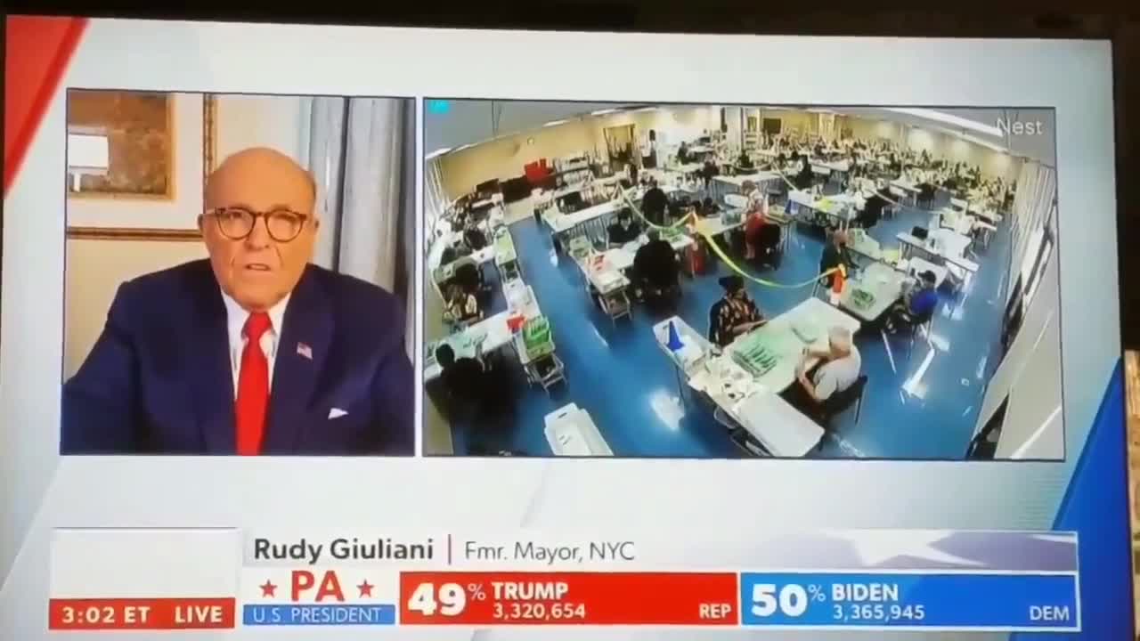 Rudy on fraud