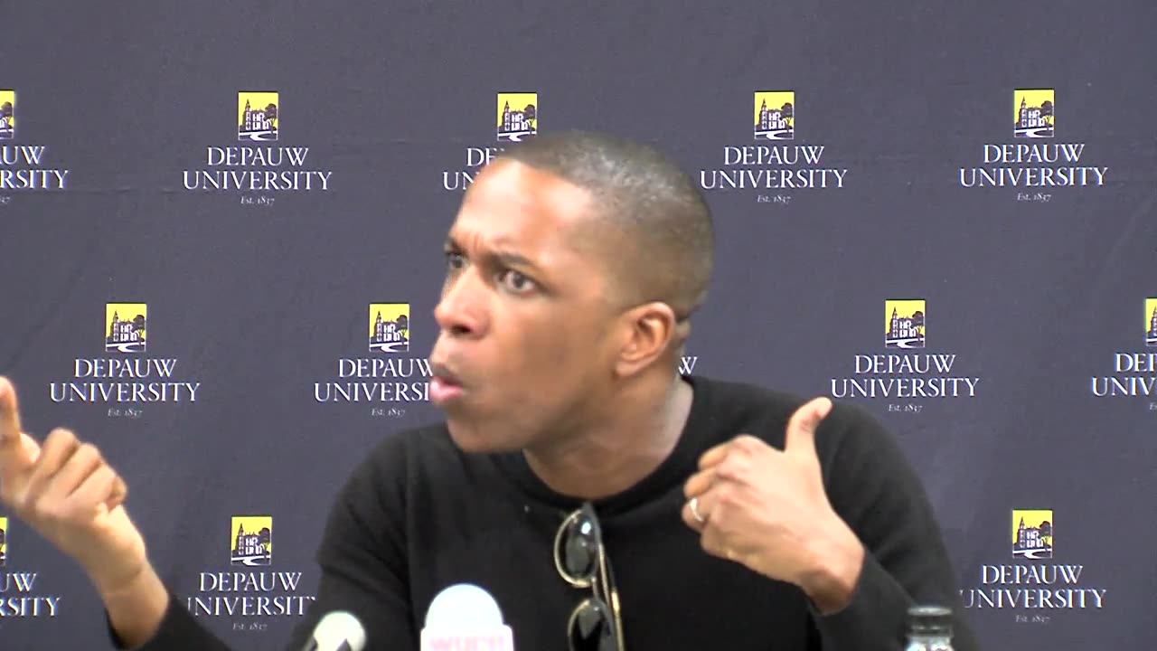 September 20, 2016 - Tony Winner Leslie Odom Jr. Meets with Student Journalists