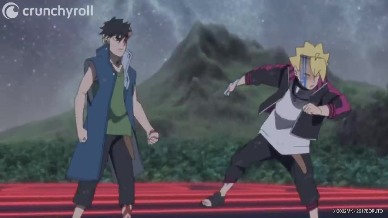 Eclipse of Destiny: Momoshiki's Wrath Against Boruto and Kawaki"