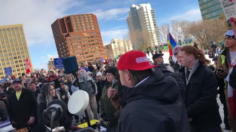 Pastor Art preaches at Alberta Legislature