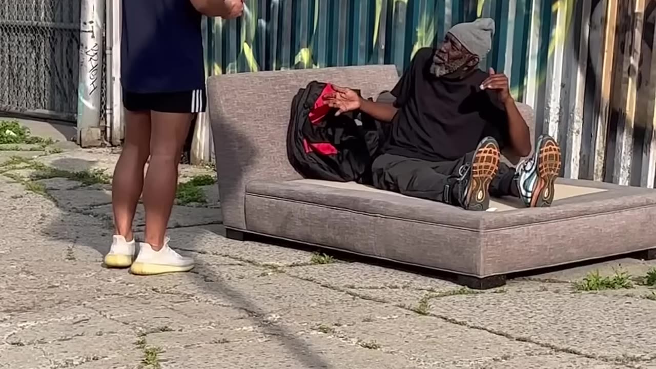 Homeless Man Was Scared Until Stranger Did THIS..