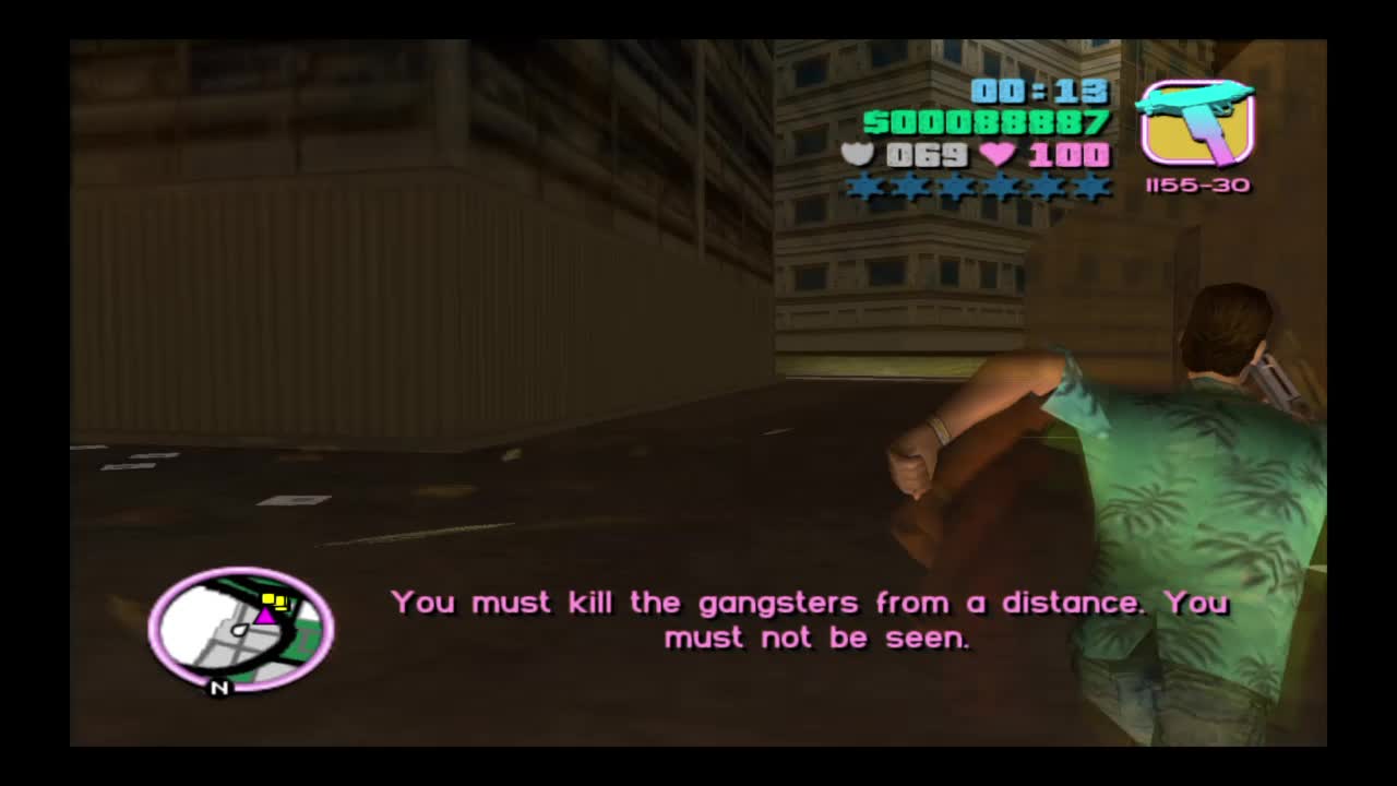 gta vice city walkthrough, dirty lickins mission