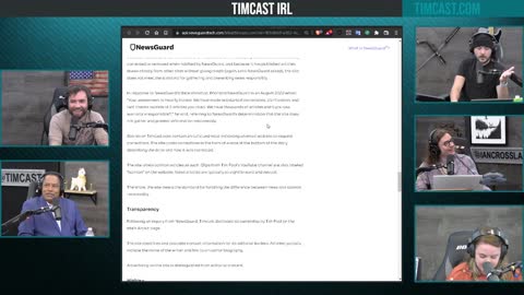 Tim RANTING on Newsguard with concrete examples on why