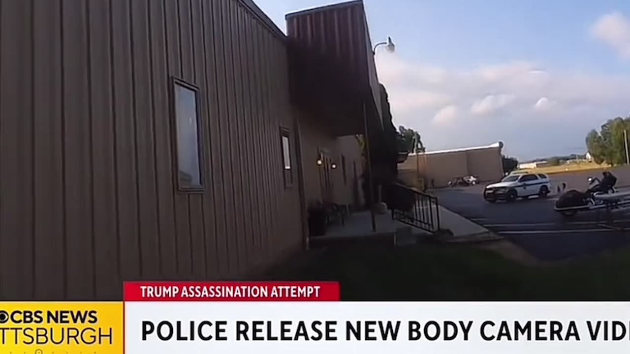 Police body angle from Donald Trump attempted Assignation