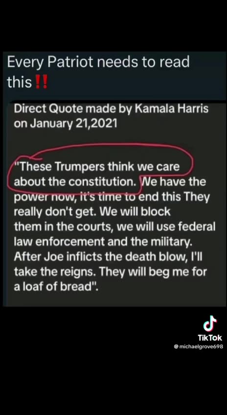 A Quote from Kamala Harris
