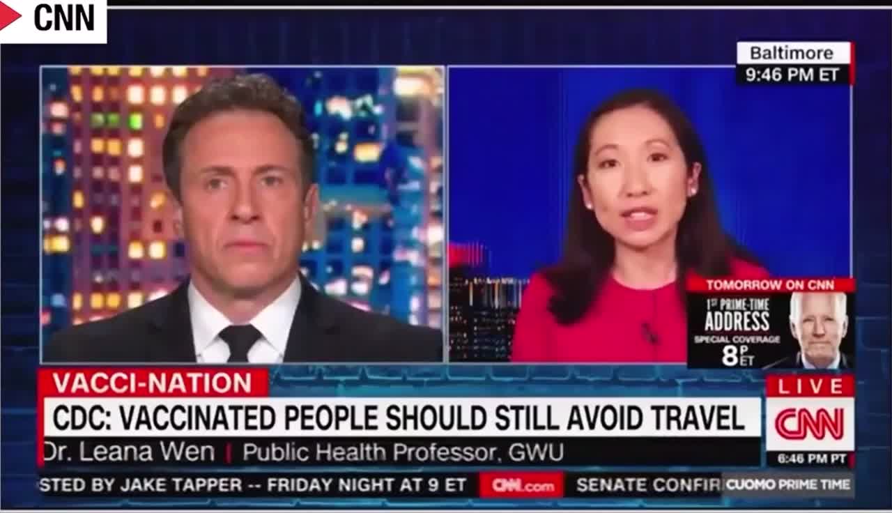 Dr. Leans Wen - Freedoms as a Carrot for Vaccination