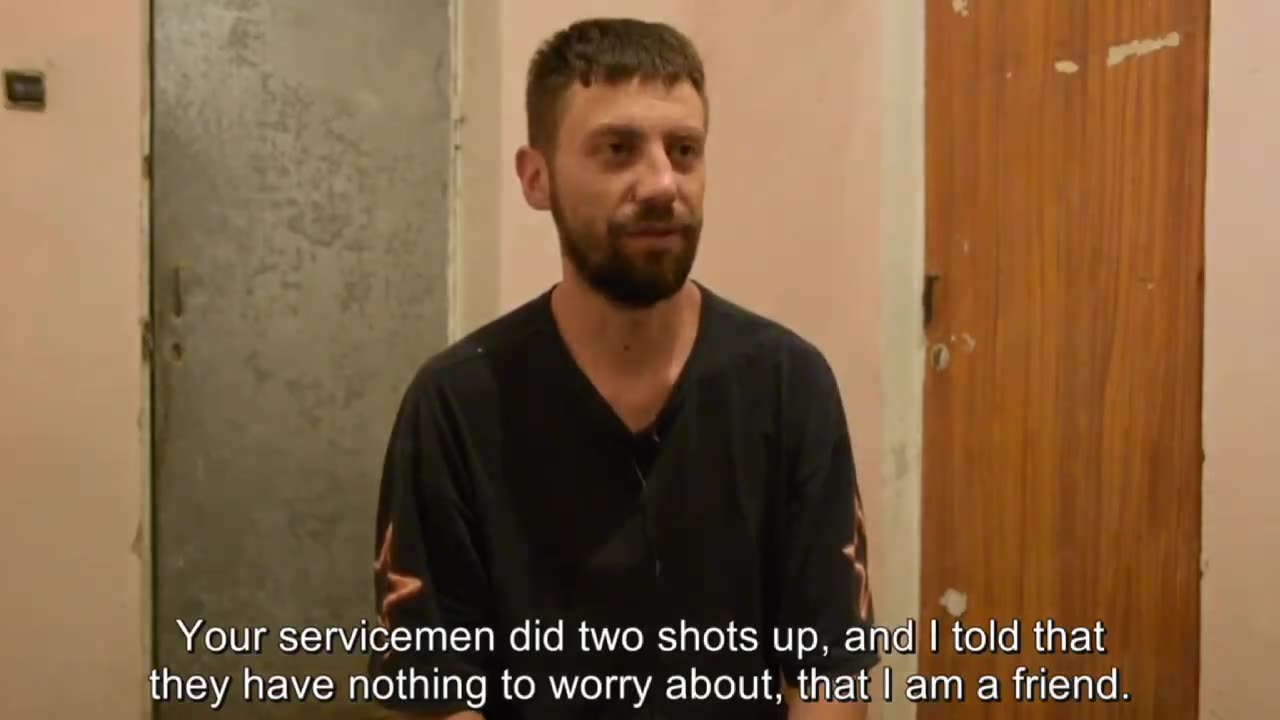 Ukrainian POW Sergei Penya tell how he made it to Russian positions to surrender