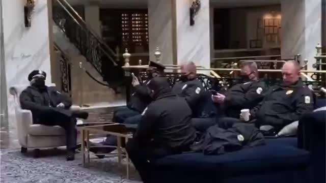 This is how President Trump treats our law enforcement and military.