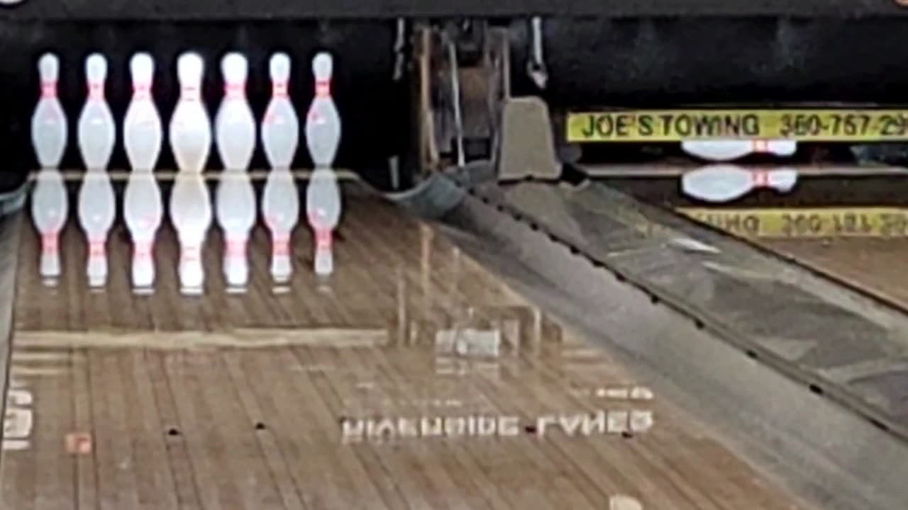 Bowling from 9/1/2024, Game 7 of 8, final score; 201