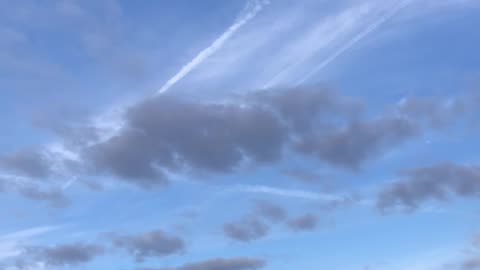 Chemtrails over Michigan 10/12/24 video two