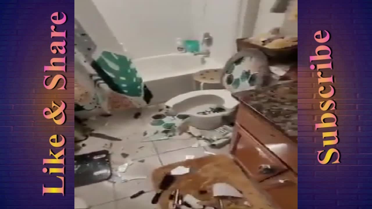 Teen destroys mother's House cause she took away her Ipad for Misbehaving