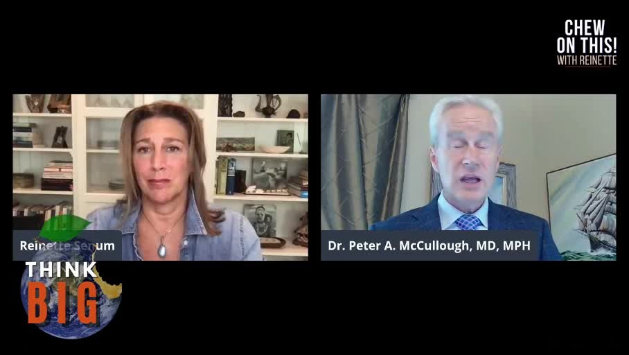 Dr. Peter McCullough, Reinette Senum, Covid, Vaccine