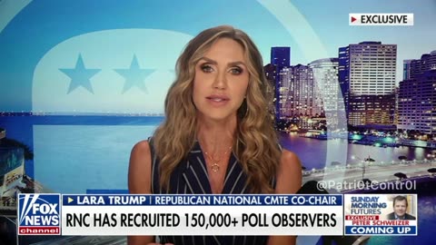 RNC Co-Chair Lara Trump issues a stark warning to anyone trying to cheat in the upcoming Election: