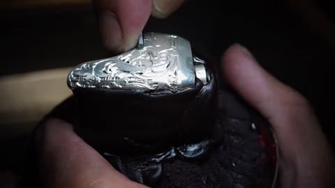 Designer's "Metal Exquisite Atmospheric Relief" creation process, detailed teaching