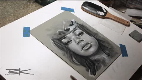 Time lapse captures artist's amazing creativity