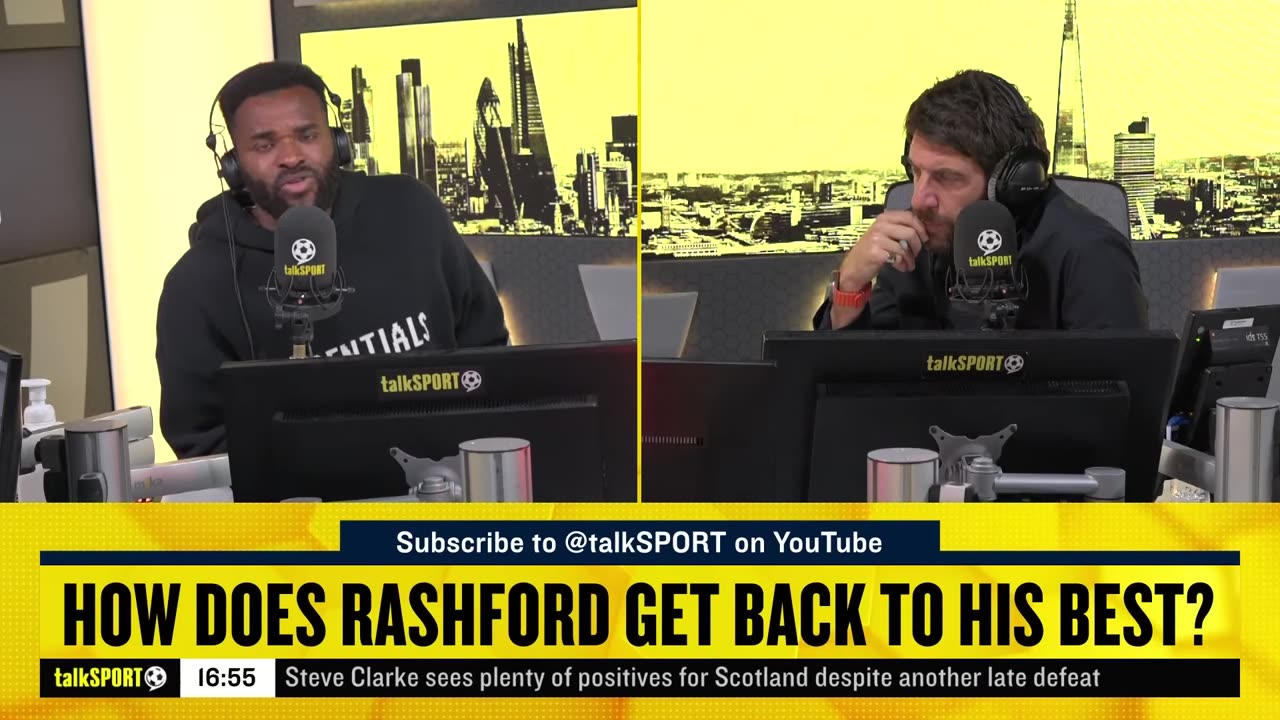 "Something's Bothering Him!" Darren Bent Left CONFUSED By Marcus Rashford Not Using Van Nistelrooy 🤯