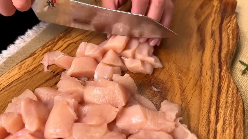 Cut The Chicken Breast Into Chunks