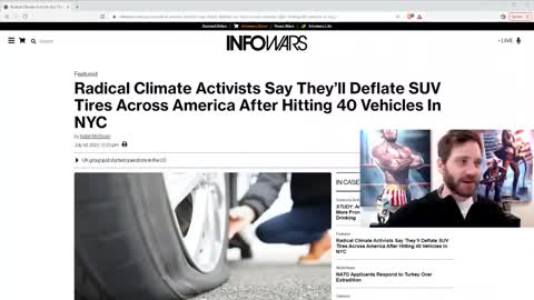 Dumb Eco Terrorists Are Going To Get Themselves Killed Messing With Tires