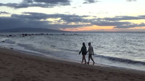 Wailea, HI — Mokapu Beach - Sunset