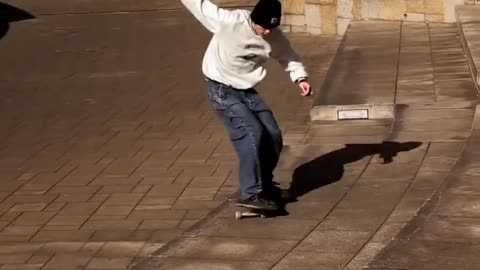 skateboarding at night