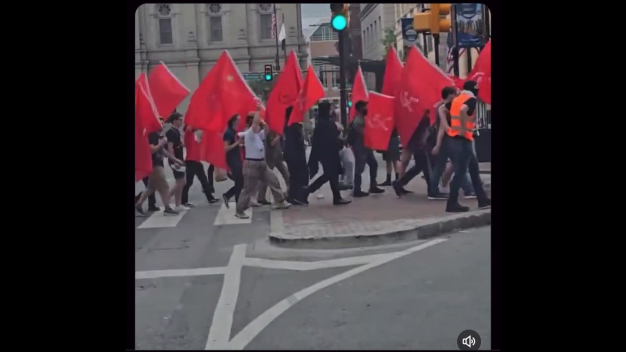 Communists Marching In Philadelphia? See it to believe it.