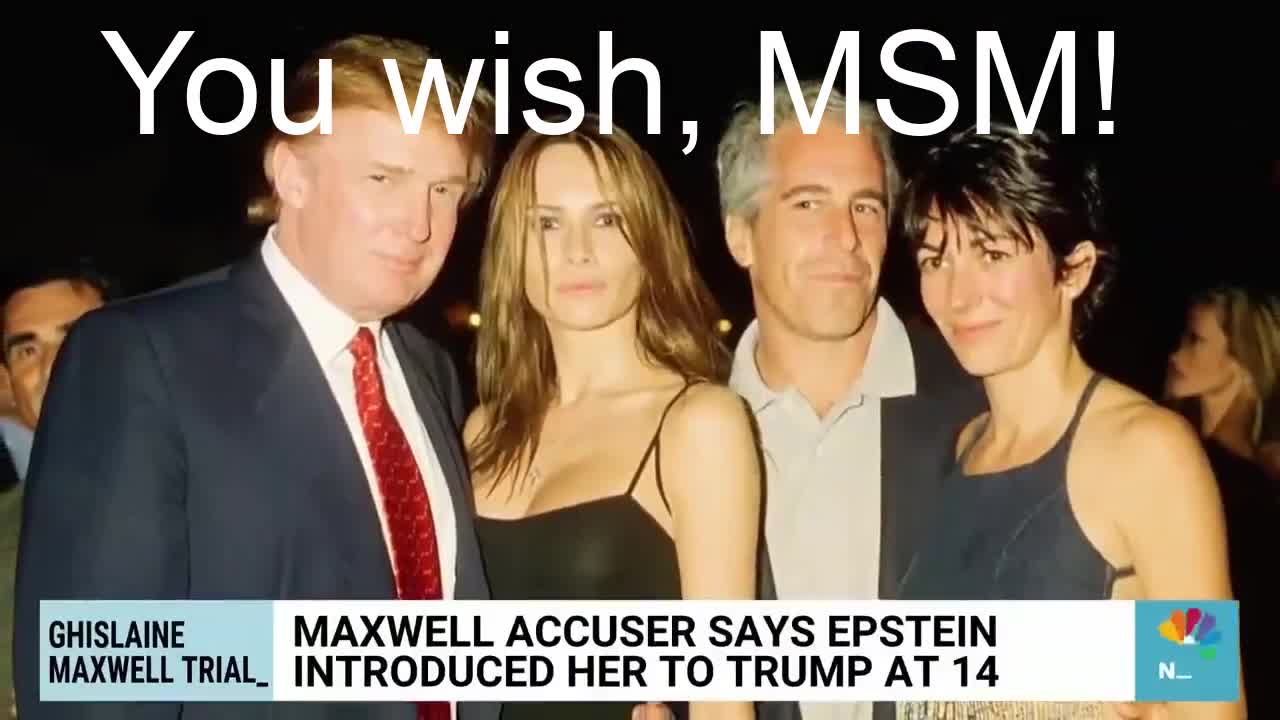 MAXWELL TRIAL WITNESS NAME DROPS TRUMP