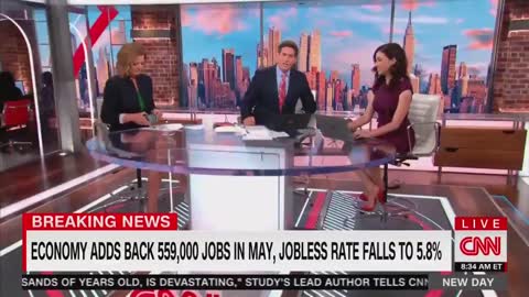 CNN’s John Berman on May jobs report: “A miss...lower than what economists had expected”