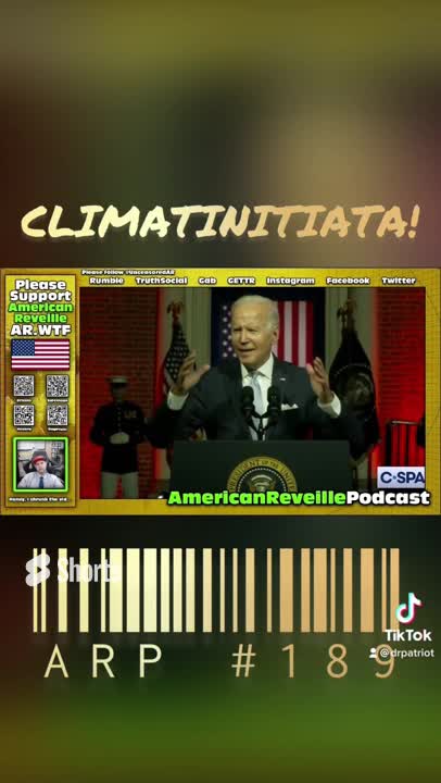 CLIMATINITIATA! #bidenspeech #podcast #funny #commentary #reaction #shorts