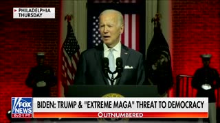 Kayleigh McEnany responds to Biden's EVIL speech with truth about Trump