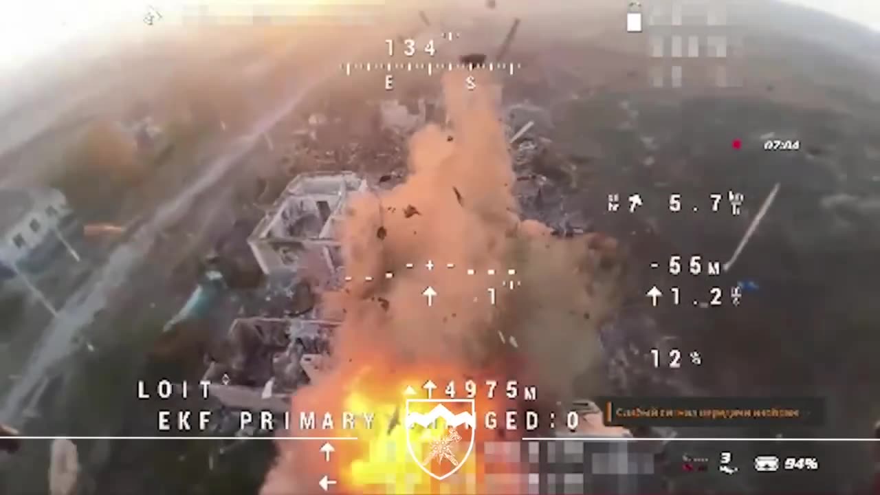 🔥👀 Destruction of Russian field ammunition warehouse, - 10th Mountain