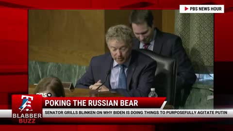 Senator Paul Grills Blinken On Putin And Russia