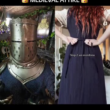 👑 MEDIEVAL ATTIRE!! 👕👖👗