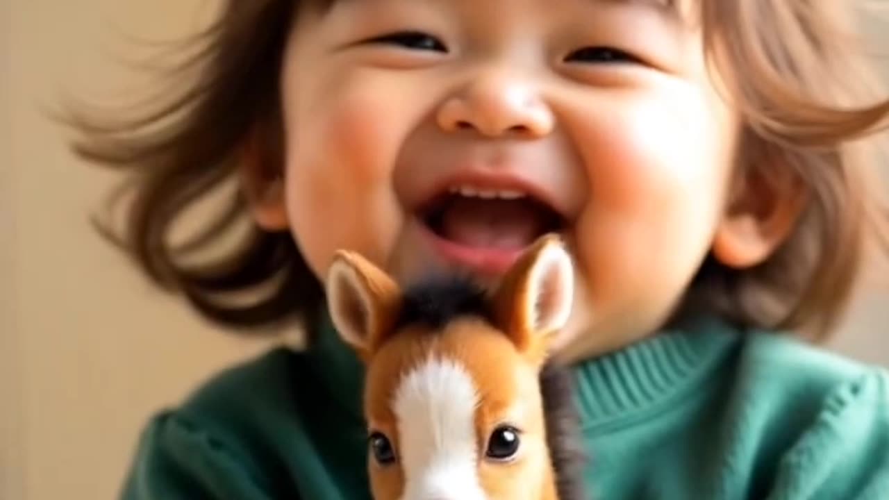 Little Hands, Big Love: Kids Holding Baby Animals