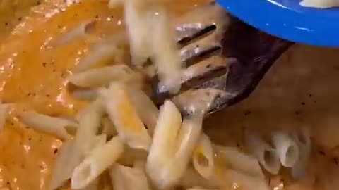 5 mins recipe cream pasta 🍝