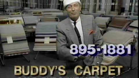 December 1993 - Ad for Buddy's Carpet in Indianapolis