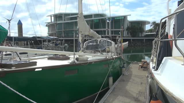 Sunbird Docked in Newport.