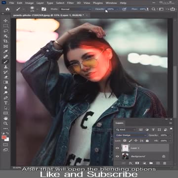 Extra Lighting Effect on Image in Photoshop