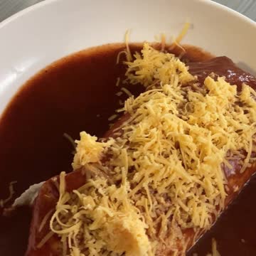 Delicious Wet Burrito